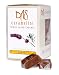 Gourmet Food : All Natural Fleur de Sel Caramels- Classic Lavender, 4 Oz Box