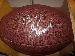 BARRY SANDERS SIGNED AUTOGRAPHED FOOTBALL DETROIT LIONS