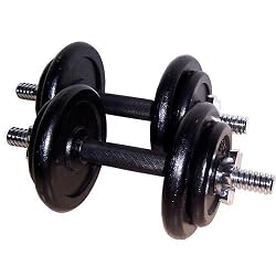 Lion Roar Fitness 60-lbs Adjustable Cast Iron Dumbbells! The #1 on market