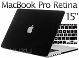 41ks8nH5R4L. SL160  Kuzy   2in1 BLACK NEWEST Apple MacBook Pro 15.4 with Retina Display A1398 Rubberized Hard Case and Keyboard Cover Reviews