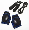 Altus Athletic 2-in-1 Boxercise Combo Weighted Gloves and Speed Jump Rope