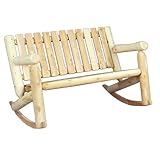 Cedarlooks 010006A Log Double Rocking Bench