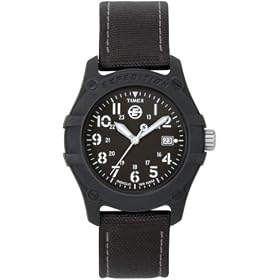 Timex Men’s Analog Camper Canvas Strap Expedition Watch #T49689