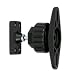 Atlantic 77335068 Satellite 5 Speaker Mounting Brackets (Black)