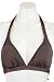 BCBG Maxazria Macrame Cocoa Halter Bikini Top