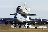 Space Shuttle (Landing atop Boeing 747) Art Poster Print - 11