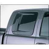 Lund 32119 Solid Smoke Side Window Cover