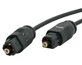 StarTech.com THINTOS10 10 feet Toslink Digital Optical SPDIF Audio Cable