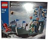 Knights Kingdom Lego Set Knights' Attack Barge #8801 Rare 163 Pieces