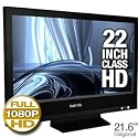 Auria EQ2288F 22-Inch 1080p LCD TV, Piano Black