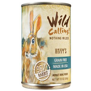Wild Calling! 13oz Hoppy's 96% Rabbit Canned Dog Food (12 pack) Wild Calling! 13oz Hoppy's 96% Rabbit Canned Dog Food (12 pack)