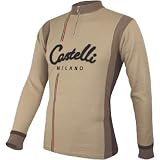 Castelli 2010/11 Men's Mauro Wool Long Sleeve Cycling Jersey - A9703