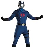 Disguise Costumes Unisex - Adult Deluxe Cobra Commander