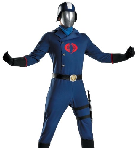  Disguise Costumes Unisex - Adult Deluxe Cobra Commander