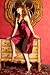 kumi kookoon Tiffany Long Silk Gown with Chiffon Trim - Small (0-4) - Wine