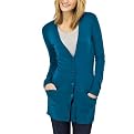 Mossimo&reg; Black: Ultrasoft Boyfriend Cardigan - Royal Teal