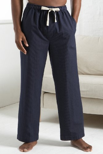 Pure Cotton Stripe Poplin Pyjama Bottoms