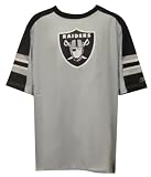 Oakland Raiders Gray Touchback Crew T-shirt