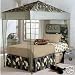 Twin Size Camouflage Bed Canopy With Canopy Frame