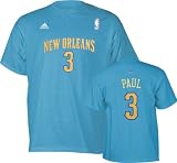 Chris Paul adidas Player Name and Number New Orleans Hornets Youth Tee