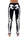 Skeleton Bones Halloween Leggings