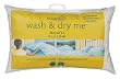 Wash & Dry Me White Goose Down Pillow 100% Cotton Cover