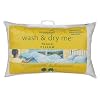 Wash & Dry Me White Goose Down Pillow 100% Cotton Cover