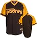 San Diego Padres Cooperstown Brown Replica Jersey - Large