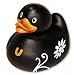 Rubber Duckie - Designer Duckie (Original BUD Design) (Size: 4" x 4")