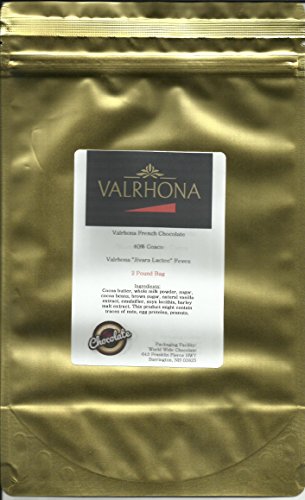 Valrhona Chocolate Jivara Milk Feves (discs) 40% Cacao 2 lbs