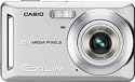 Casio EXILIM EX-Z9 SR Digitalkamera (8 Megapixel, 3-fach opt. Zoom, 2,6" Display) silber