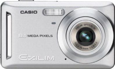 City Travel Guides Discounted  Elektronik : Casio EXILIM EX-Z9 SR Digitalkamera (8 Megapixel, 3-fach opt. Zoom, 2,6" Display) silber