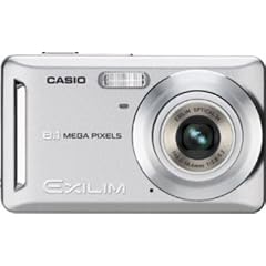 Casio EXILIM EX-Z9 SR Digitalkamera (8 Megapixel, 3-fach opt. Zoom, 2,6" Display) silber