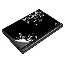 Eccessories Removable Skin for Asus 8.9" EeePC 900 - Black Butterflies (SKI900BB)