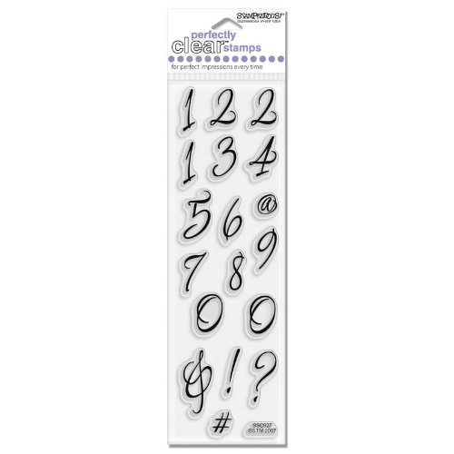 Stampendous SSC627 Inspiration Alphabet Numbers