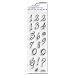 Stampendous SSC627 Inspiration Alphabet Numbers