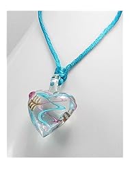 Heart Glass Necklace