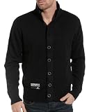 BLZJeans - Gilet homme noir zip Ã col montant