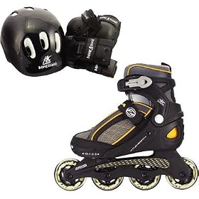 Roller Derby Boys PRO 90 Formula Z Pack Skates