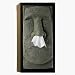 Tissue Box Cover Face Easter Island 