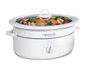 Crock-Pot 7-Quart Oval Slow Cooker, White