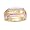 14K Men's 2-Tone .30 CTW Diamond Ring Size:10