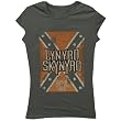 Lynyrd Skynyrd - Distressed Flag Ladies T-Shirt