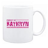 New  Property Of Kathryn Retro  Mug Name