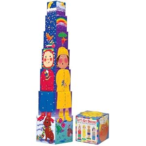 Let's Get Dressed Mix & Match Building Blocks by 