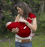 Red Huggababy Classic Baby Carrier - Extra Large