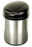 NST Nine Stars DZT-31-8 Infrared Touchless Automatic Motion Sensor Lid Open Trash Can, 8.2-Gallon