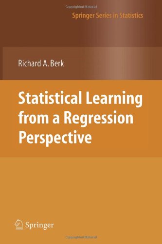 statistical learning from a regression perspective springer series in statistics