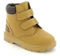 Dinosaur Hunters "Nico" Boys Velcro Fastening Ankle Boots - Honey