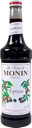 Monin Flavored Syrup, Espresso, 33.8-Ounce Plastic Bottles (Pack of 4)